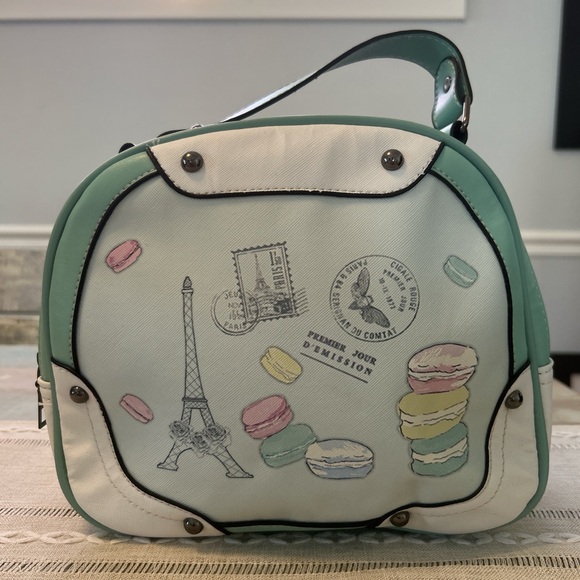 Lindy Bop Mint and Cream Cosmetic Bag - Picture 1 of 7